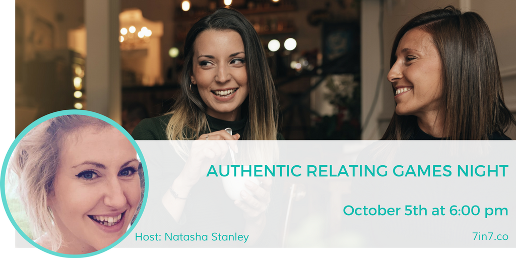 Authentic Relating Games Night at 7in7 Digital Nomad Conference
