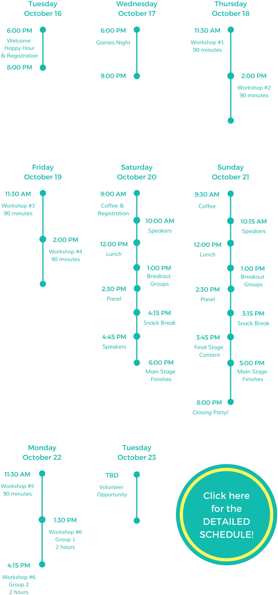 Year Three Basic Calendar